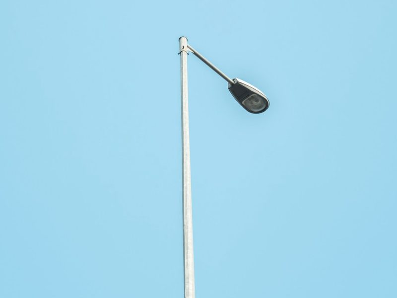 Luminária pública LED — imagem ilustrativa